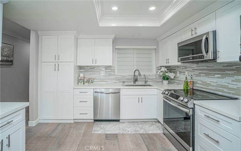 stainless steel appliances