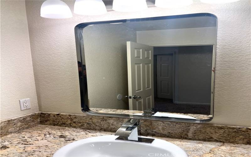 bathroom mirrors were installed after photos.