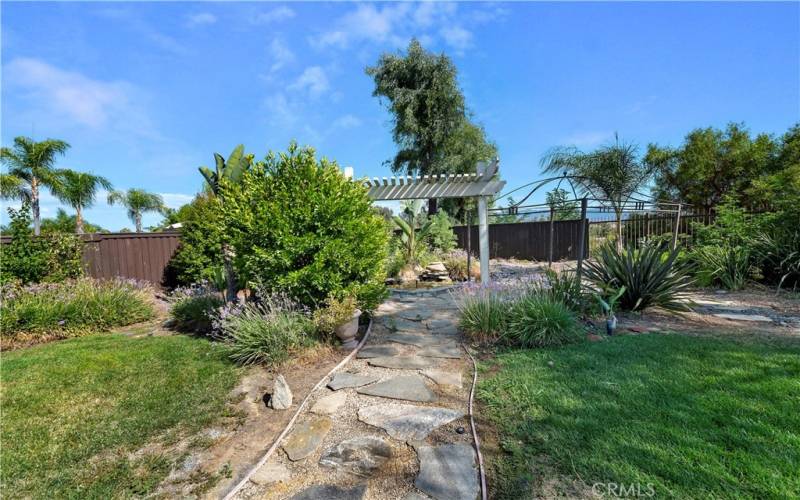 Stone Walkway to the Pond