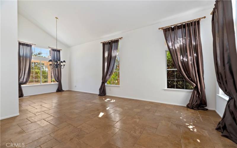 Living Room and Dining Room Combination