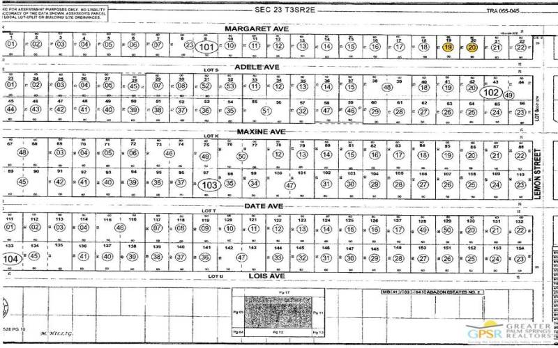 Subdivision Map