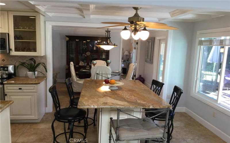 DINING AREA AND DINING ROOM