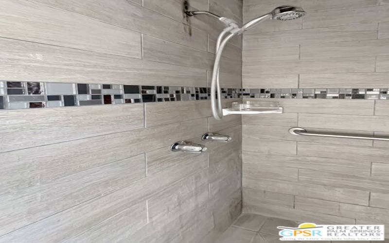 Custom tile shower