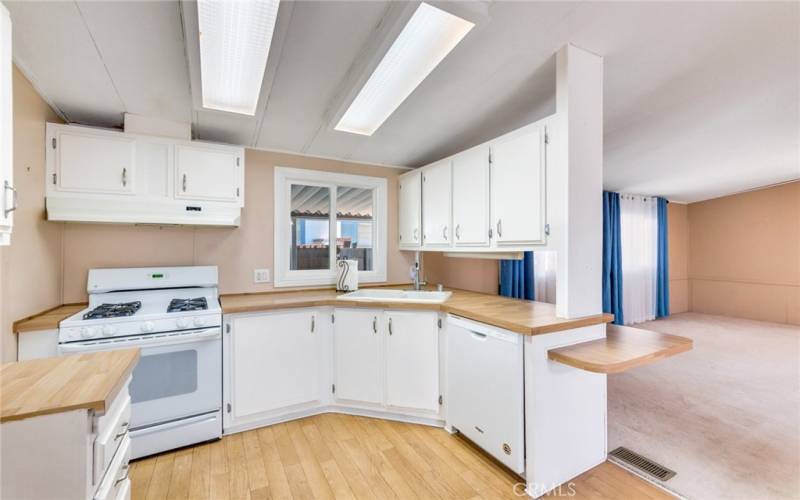 Kitchen with Ample Storage and Work Area