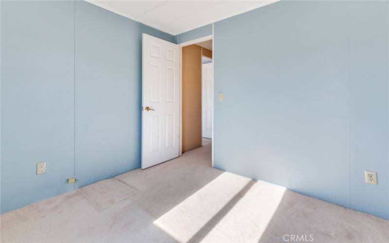 Entrance to Bedroom #2 Next to Hall Bathroom