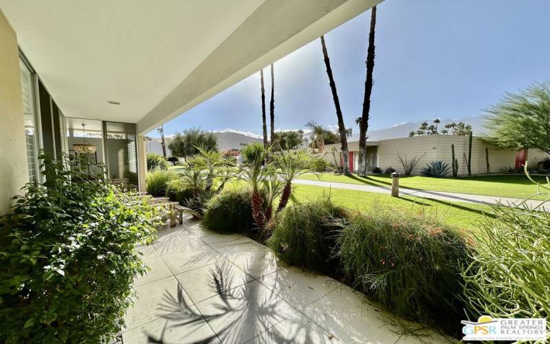 Exterior Patio w/ Mountain Views