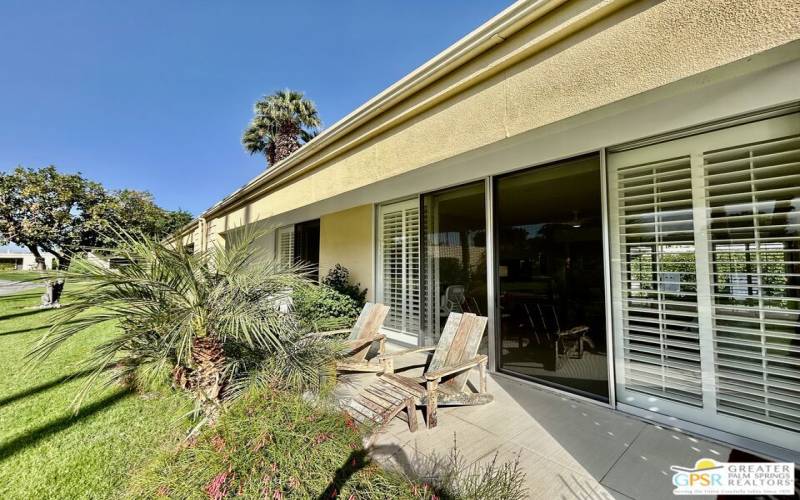 Exterior Patio w/ Mountain Views