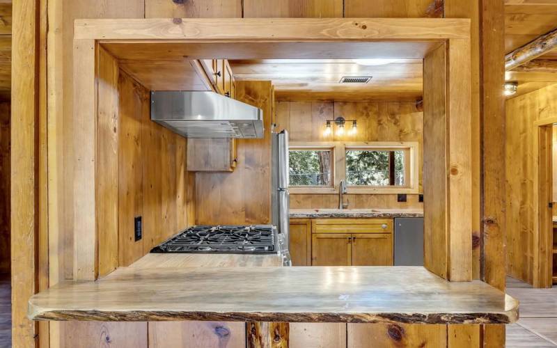 View into Kitchen