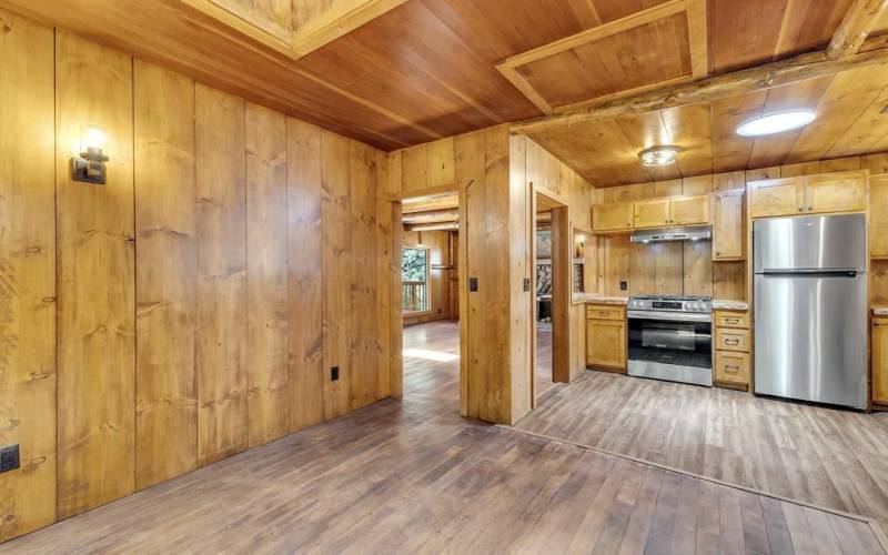 View into Kitchen from Dining Room