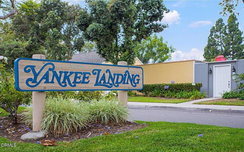 Yankee Landing Sign