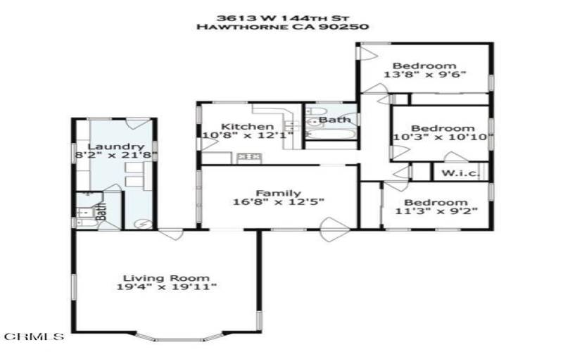 Floor Plan - 144th (3613 W)