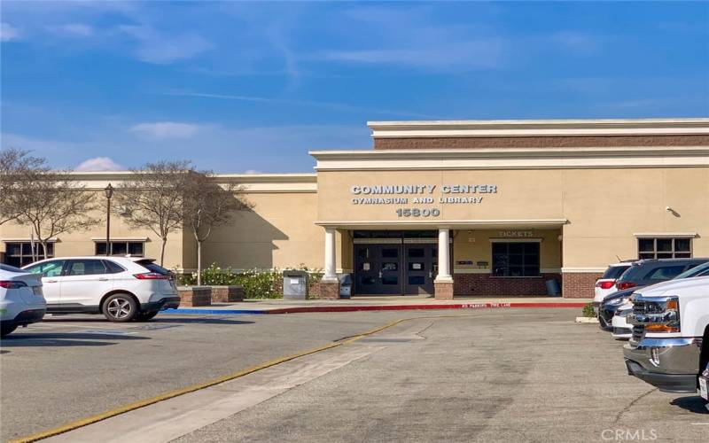 Community center swimming pool