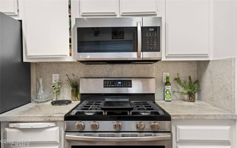 Stainless steel appliances