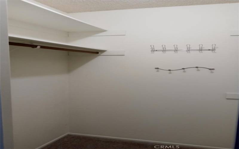 Primary Walk In Closet