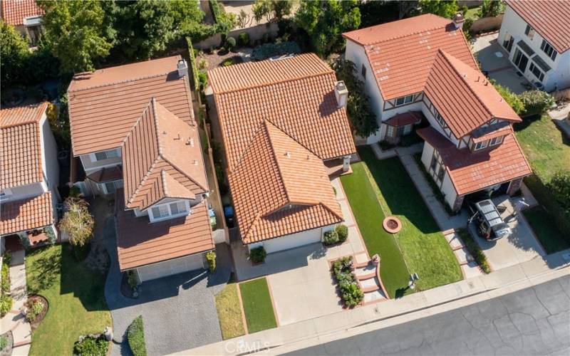 Aerial View of Home