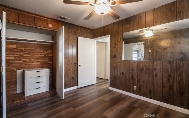 Also has Cedar-Lined Closet with Drawers.