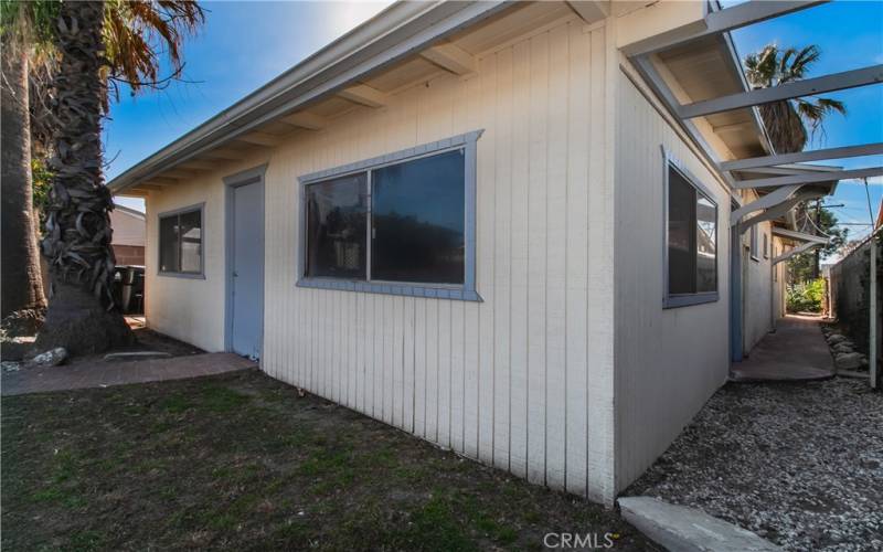 Work Shop addition is attached to rear of house