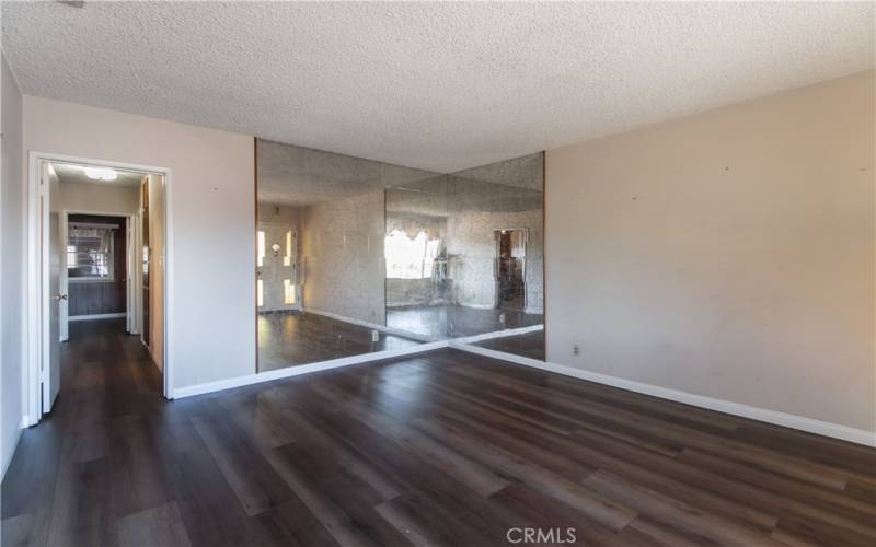 Living Room with Newer Luxury Vinyl Floor