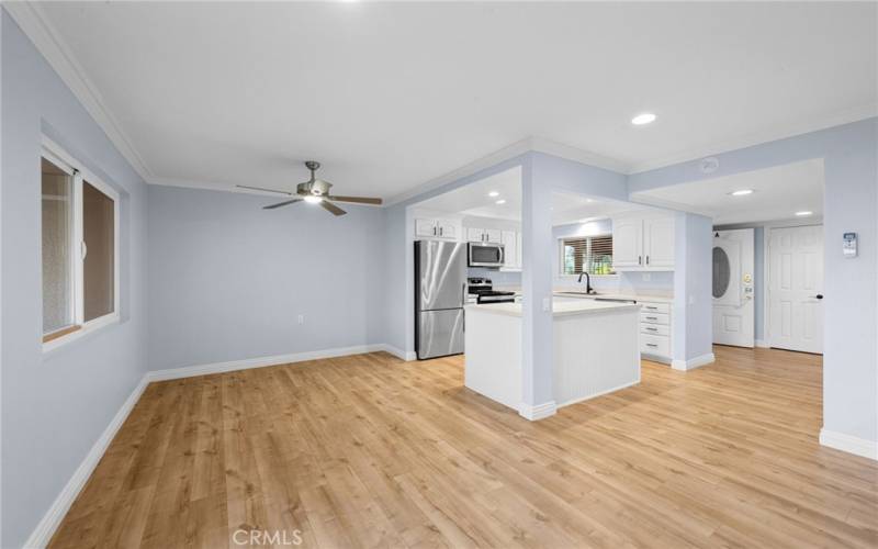 View of dining area