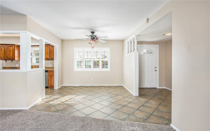 Dining area