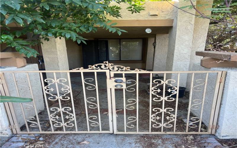 Front Patio Gate