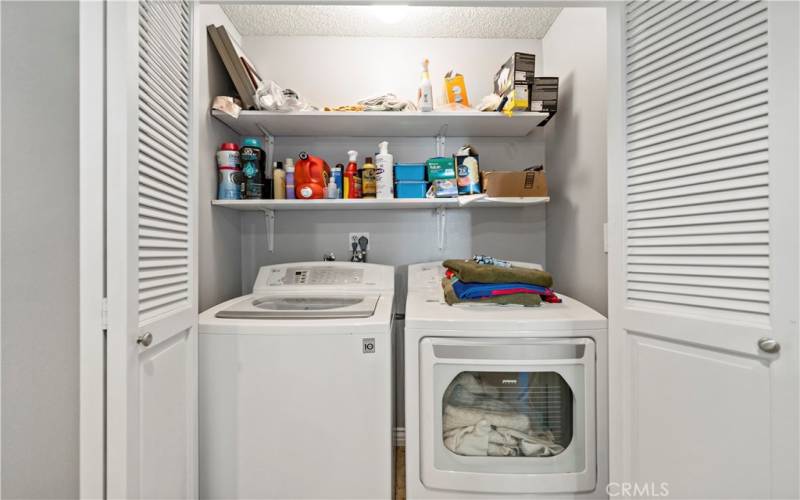 Indoor Laundry Area