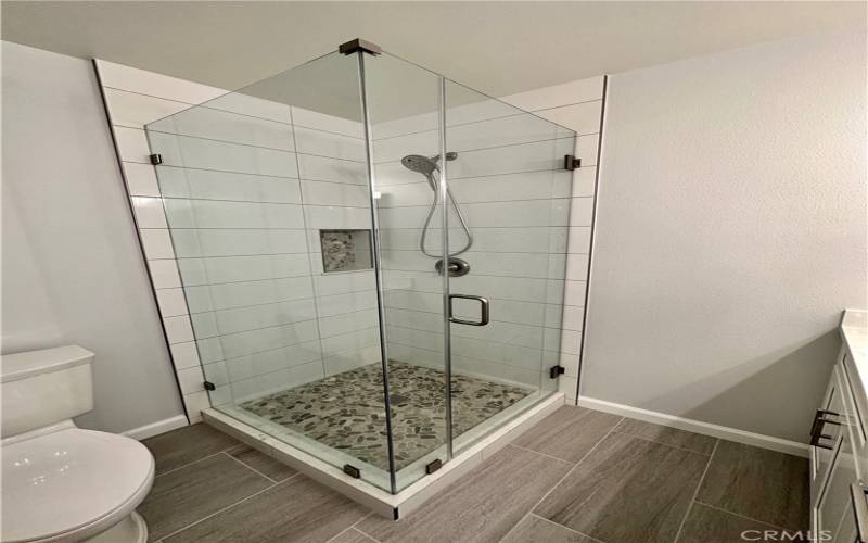 Brand new shower