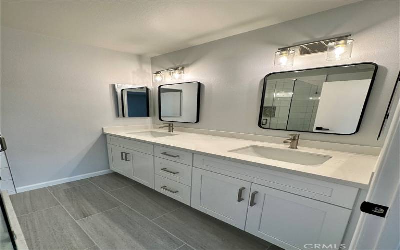 Master Bath with Dual Sinks