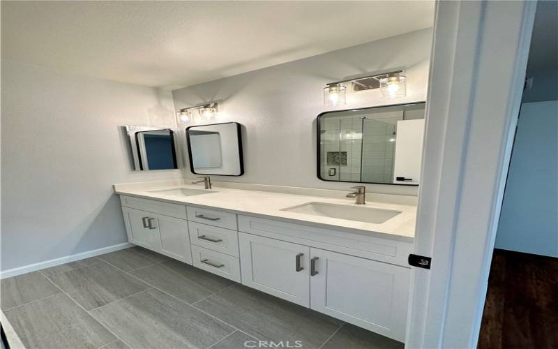 Master Bath with Dual Sinks