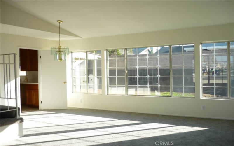 Living Room & Dining Area