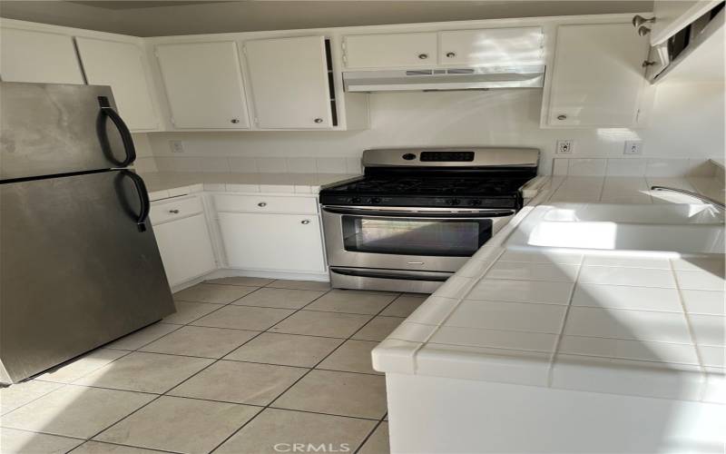 Kitchen view from dining area