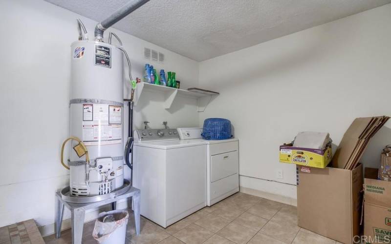 Big separate Laundry Room with space to use