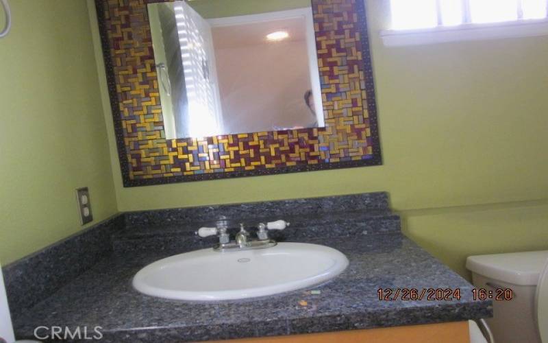 Half guest bathroom