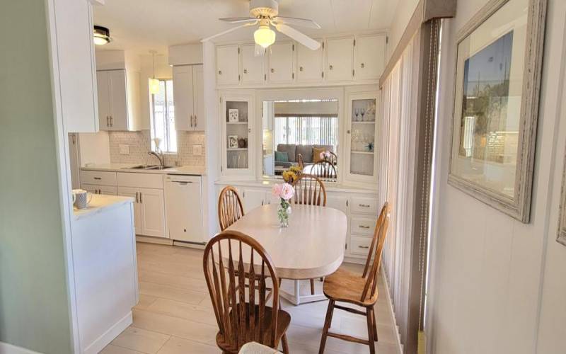 DINING ROOM AND KITCHEN