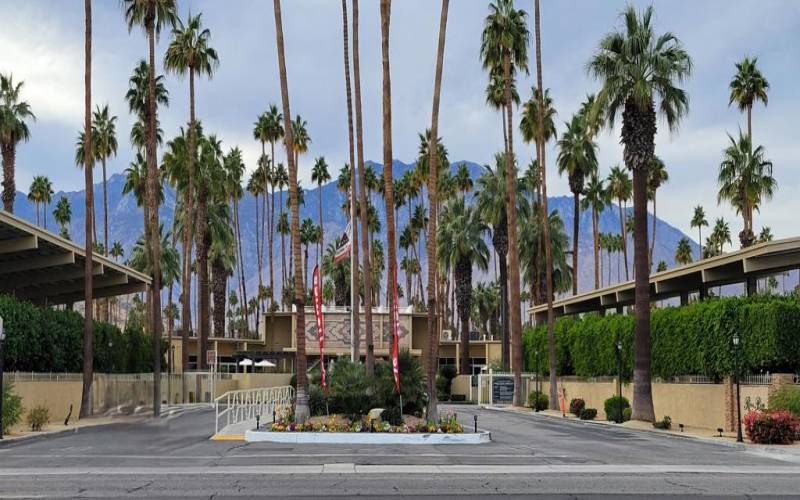 ENTRANCE TO ROYAL PALMS