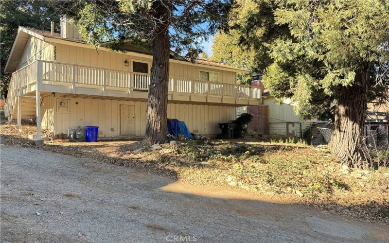 Driveway and front