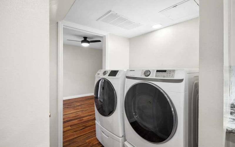 Washer and Dryer included