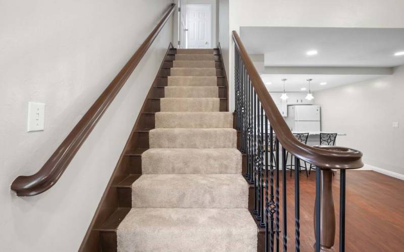 Stairs Leading to the Upper Bedroom