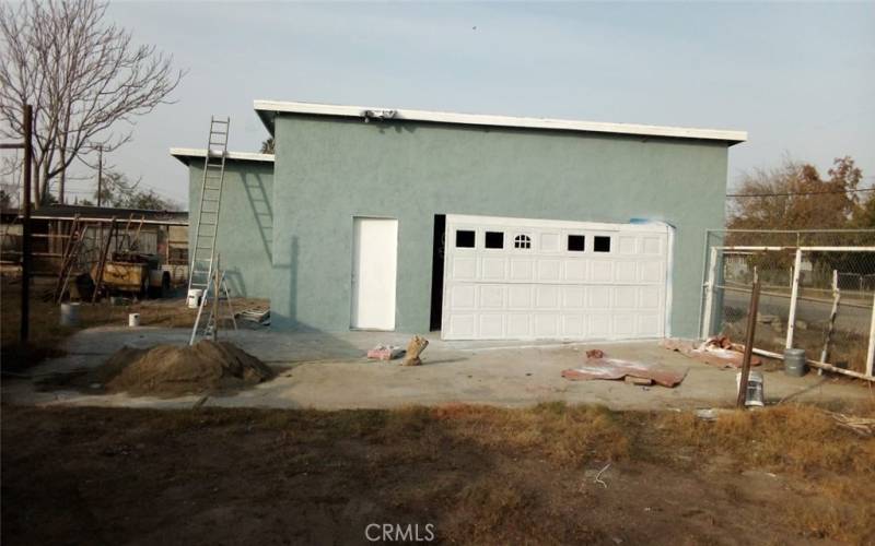 Garage is big enough for 3-4 cars