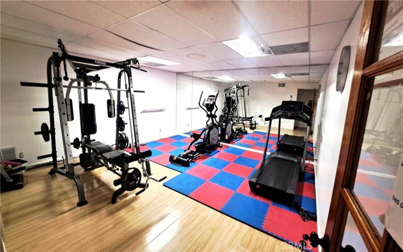 Excercise room