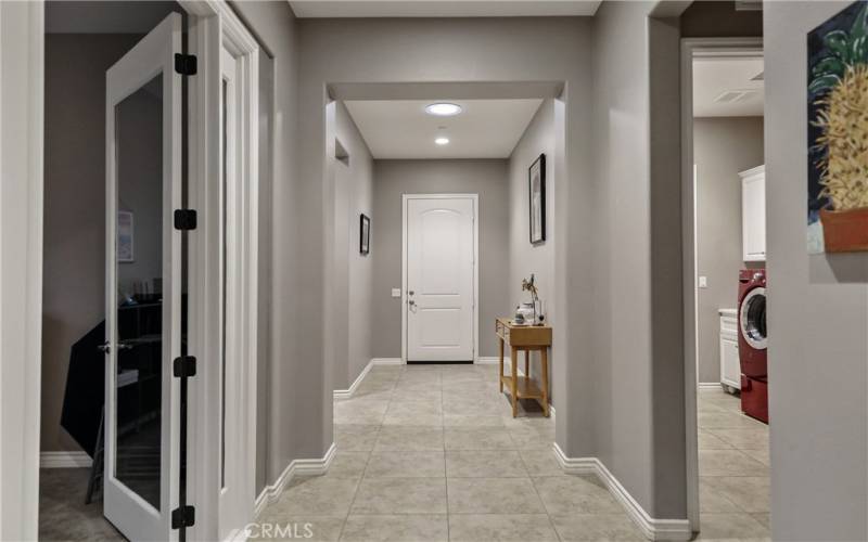 Entry hallway