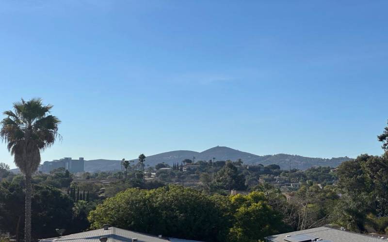 View from Back patio