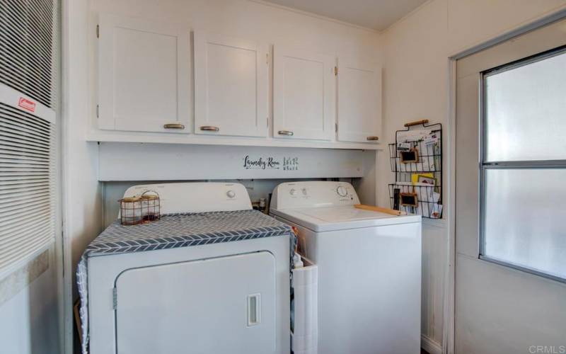 indoor laundry room