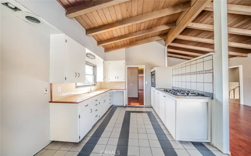 Kitchen entrance from breezeway