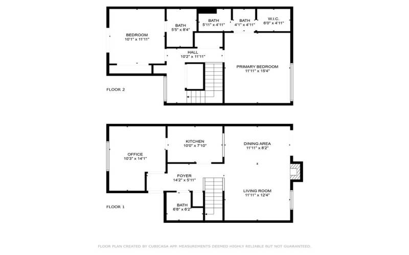 Floor Plan (Both Levels)