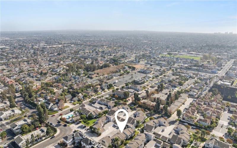 Another Aerial View of the Home