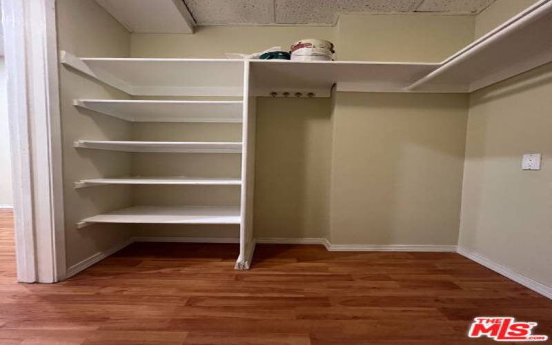 Bedroom Walk-In Closet