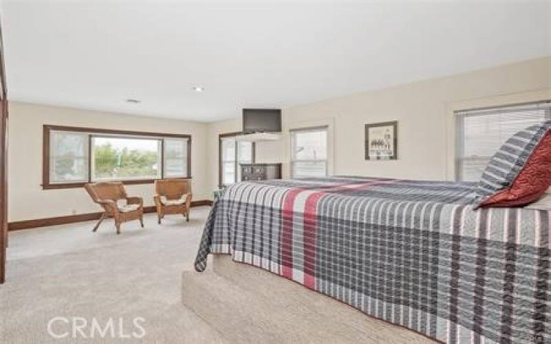 Master Bedroom w Ocean Views