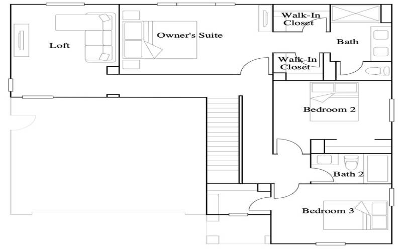 Residence 2 - Level 2 Floorplan