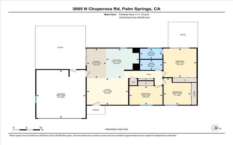 Floor Plan - 3005 N Chuperosa